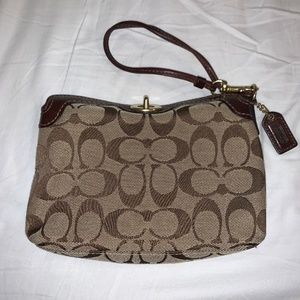 Coach wristlet